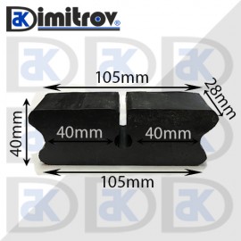 Тампони между пружини 40 mm